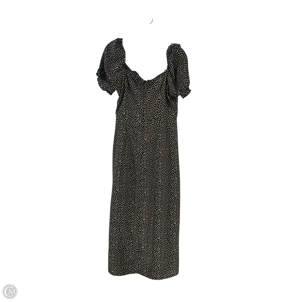 Dress Casual Maxi By Missguided In Black, Size: 12