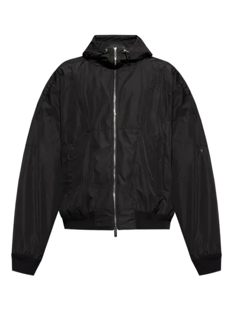 DSQUARED2 hooded zip-up jacket
