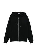 Givenchy zipped hoodie in fleece with photographic negative print