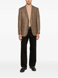 Canali check-pattern single-breasted jacket