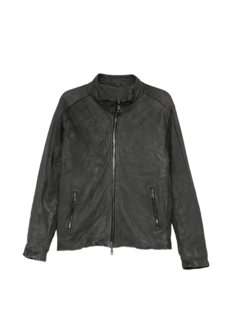 Giorgio Brato zip-up leather jacket