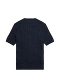 Polo Ralph Lauren cable-knit short-sleeve sweater