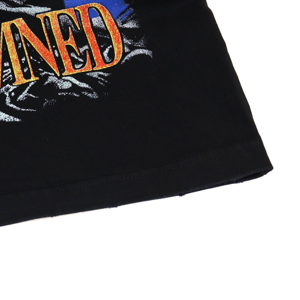 VALE USA Ride the Dragon Skeleton Graphic T-Shirt