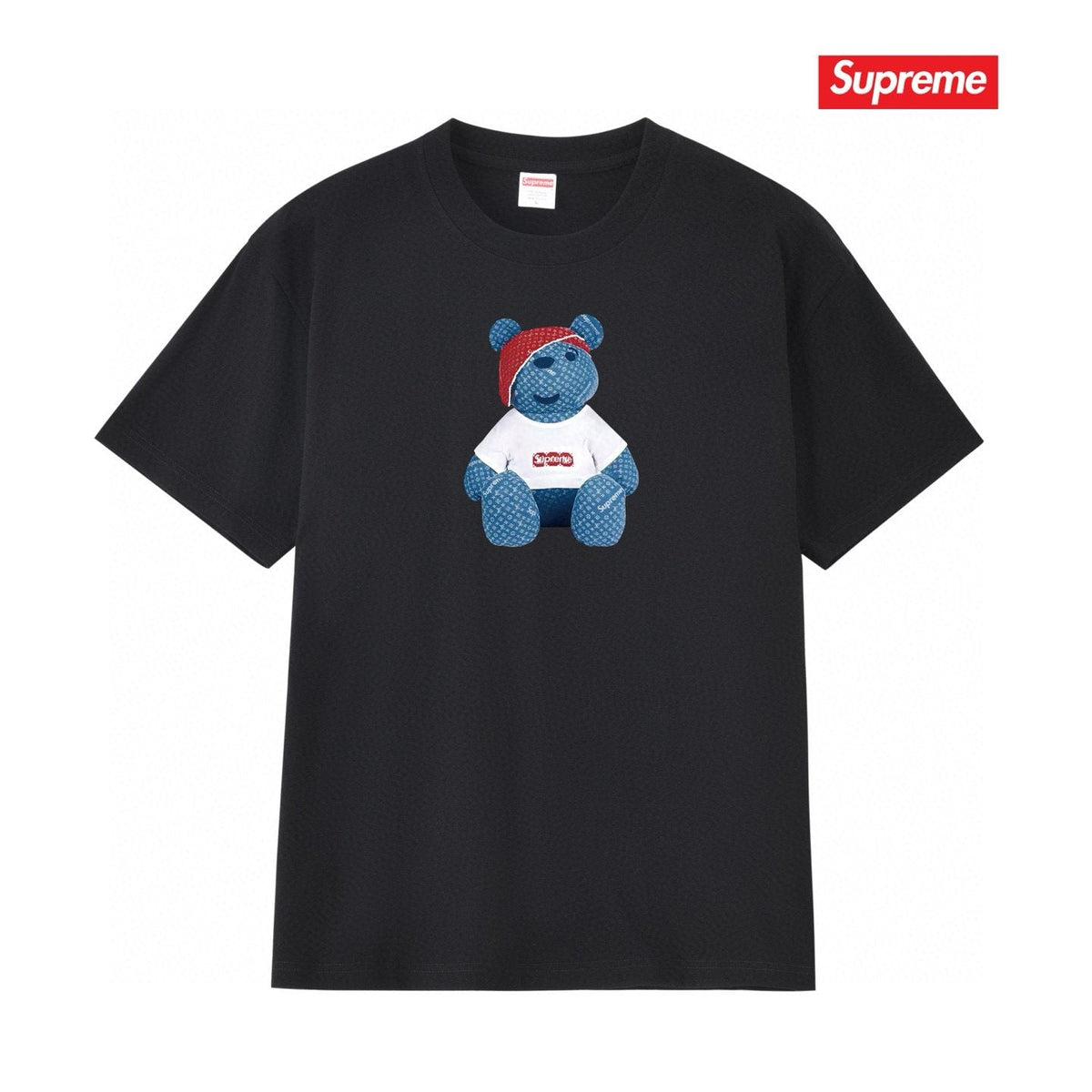 Supreme Teddy Bear Graphic Short-Sleeve T-Shirt