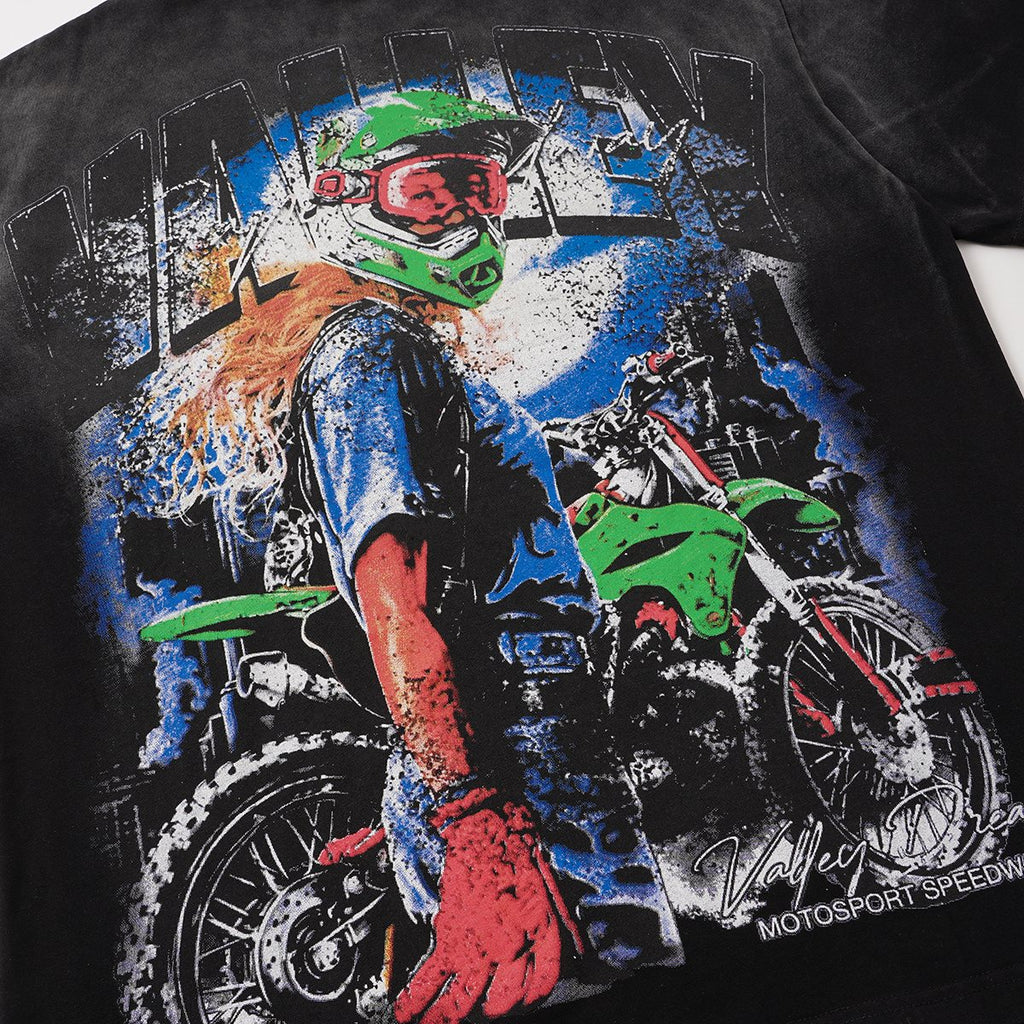 VALLEY Motorsport Speedway Graphic T-Shirt