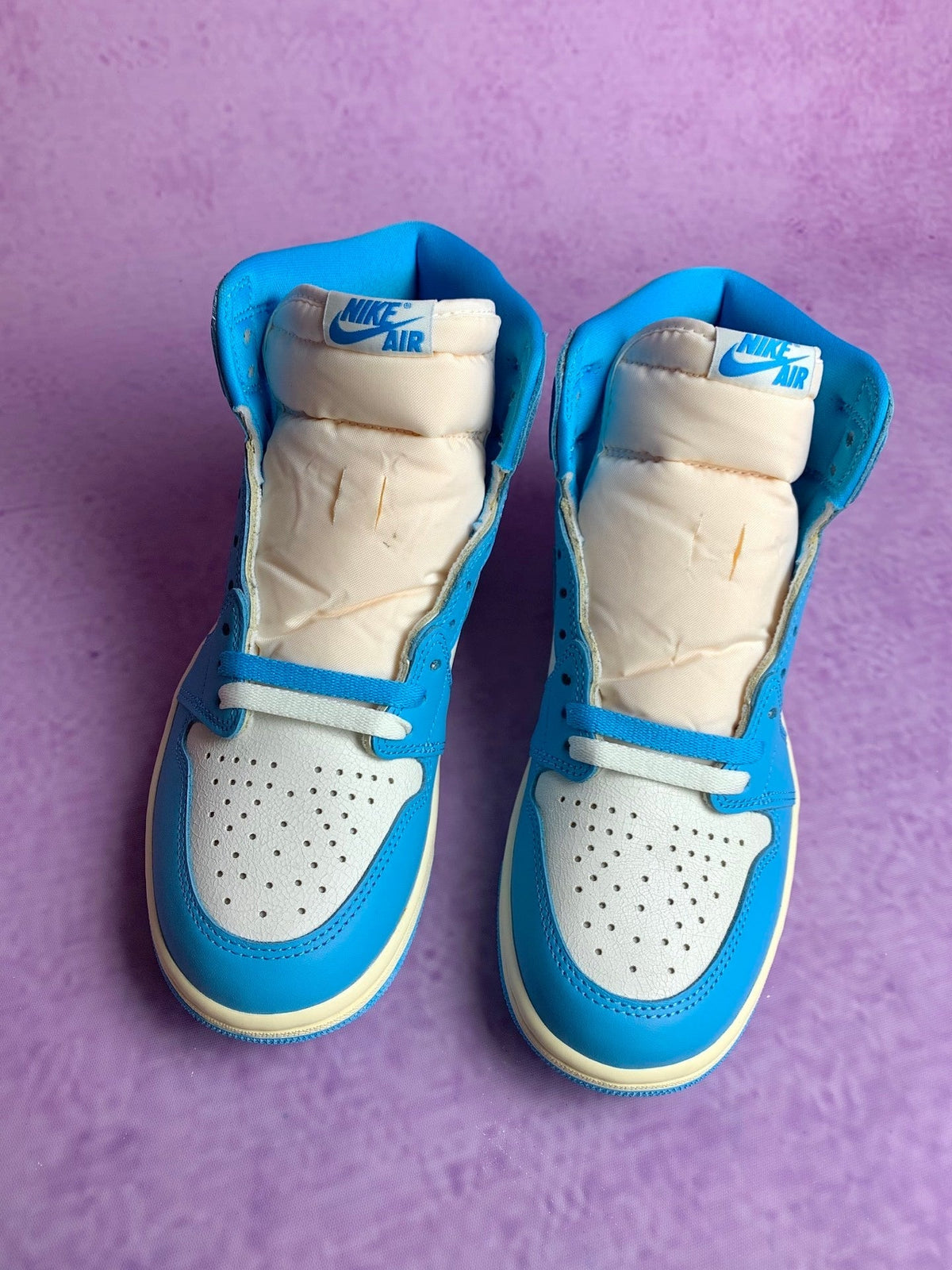 Air Jordan 1 High UNC Reimagined UNC Blue Unisex Sneakers DZ5485-402